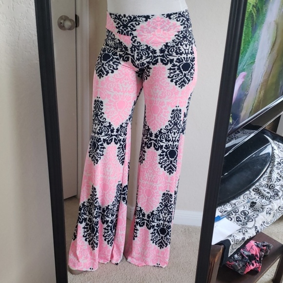 Fascination Pants - Palazzo Bell Pants
